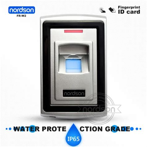 Waterproof Dust IP65 Wiegand Metal ID Card Standalone Fingerprint