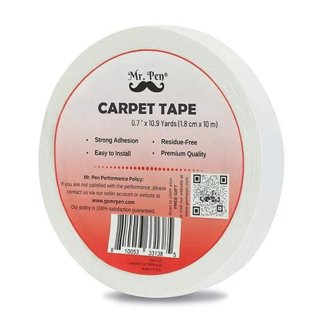 Mr. Pen- Double Sided Carpet Tape, 0.7 inch, Carpet Tape, Rug Gripper ...