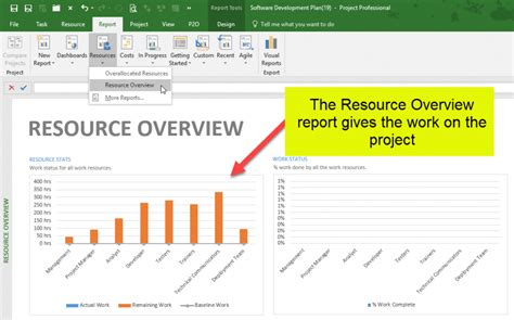 Resource Work And Capacity Graphs In Ms Project Applepark