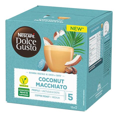 Cápsulas Nescafé Dolce Gusto Coconut Macchitato 12 Cápsulas Cuotas