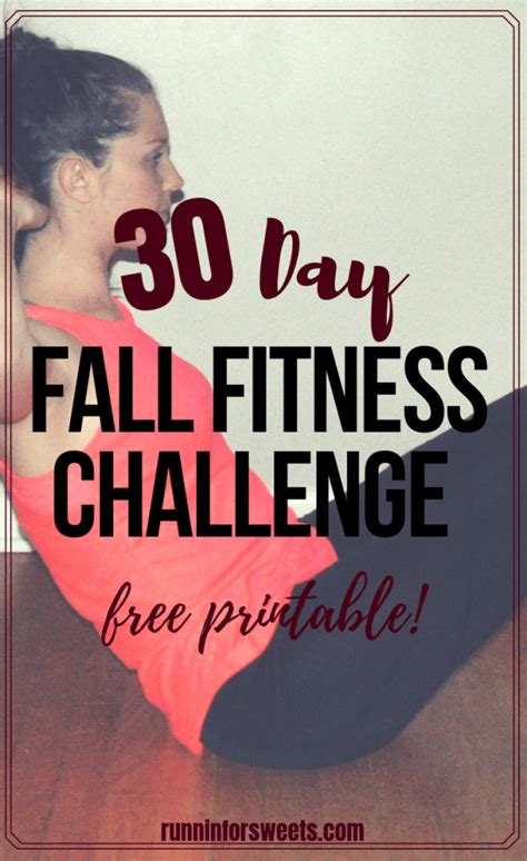 30 Day Fall Fitness Challenge: The Ultimate Workout Plan – Runnin’ for ...