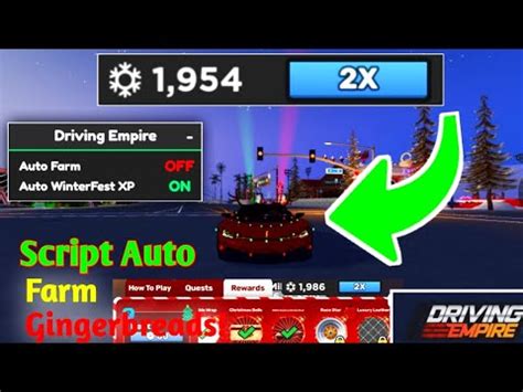 New Script Driving Empire Auto Farm Gingerbreads Script Roblox Arceus