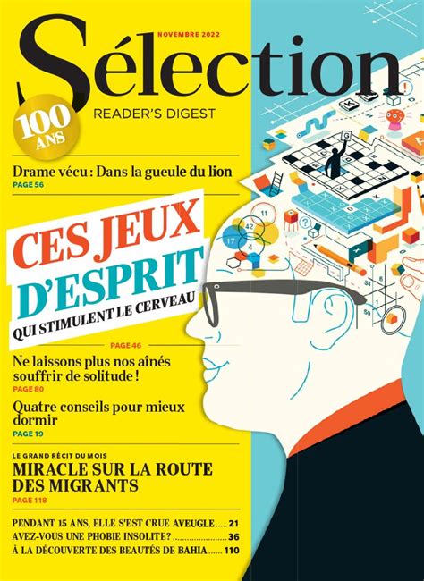 Sélection Reader s Digest N883 du 01 novembre 2022 à télécharger sur iPad