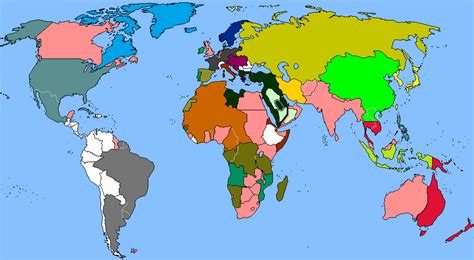 20th Century Map Game Alternative History Fandom