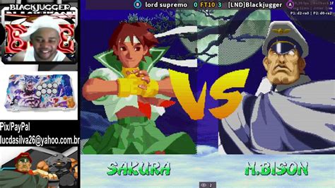 Street Fighter Alpha Lord Supremo Vs Lnd Blackjugger Ft Youtube