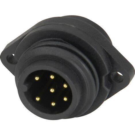 Weipu 814060 Rundstecker Stecker Einbau Vertikal Gesamtpolzahl 6 PE