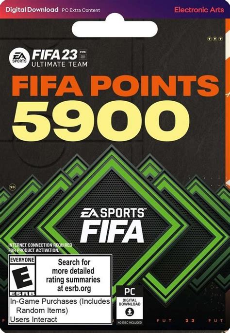 Fifa 23 5900 Fut Points ключ Origin для пк — цена 2200 грн в