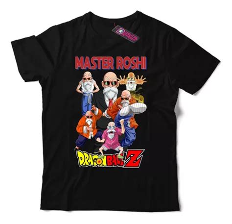 Remera Master Roshi Dragon Ball Z Serie Anime Dbb Dtg En Venta En