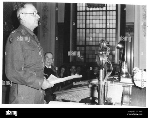 Field Marshal Sir Bernard Montgomery In Northern Ireland Pictures