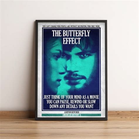 The Butterfly Effect Cult Film Poster Vintage Retro Art Etsy Uk