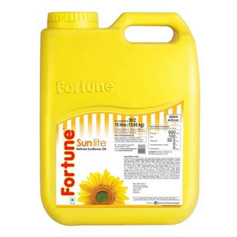 Sunflower Oil Fortune Sunlite Refined Sunflower Oil Ltr Retail Shop