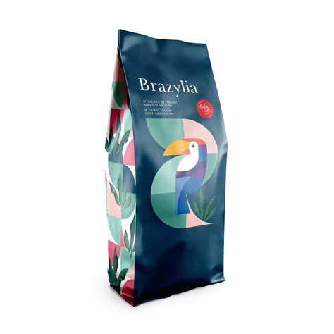 Kawa ziarnista Brazylia Cerrado 1kg świeżo palona 100 Arabica