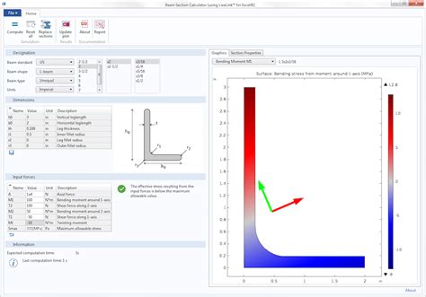 Cantilever Beam Calculator Excel Design Talk