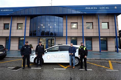 La Policía Local De Marbella Incorpora A Su Flota Su Primer Vehículo