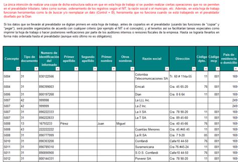 Liquidador Plantilla Del Formato Del A O Gravable Reporte