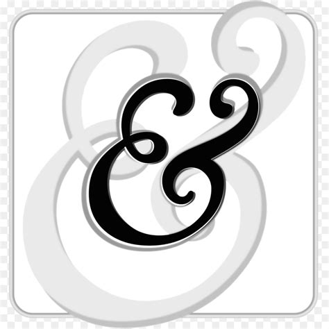 Free Fancy Ampersand Transparent, Download Free Fancy Ampersand ...