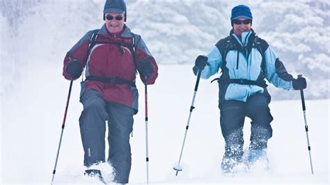 Schneeschuhlaufen für Senioren Pro Senectute Kanton Zürich