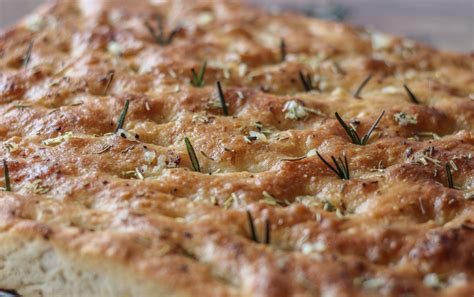 Garlic And Rosemary Focaccia Baker Jo