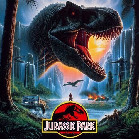 Jurassic Park 1993 Poster 17 By Prehistoricpark96 On Deviantart