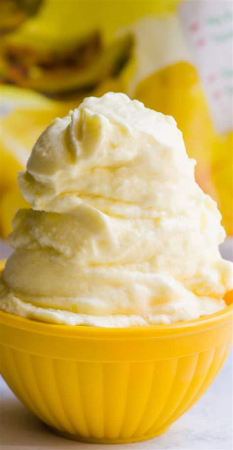 Easy Pineapple Dole Whip