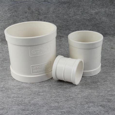 PVC Drain Pipe Fittings Directly Casing 50 75 110 160 200mm PVC U