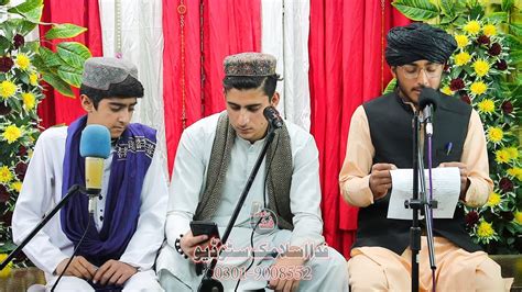 Pashto New Hd Naat Hafiz Shafi Ullah Jawadi Hafiz Hamza Jan