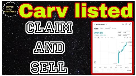 Carv Token Claiming Process In Binance Web 3 Wallet