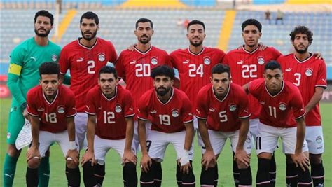 منتخب مصر يرتدي الزي الأحمر الأساسي في ودية تونس