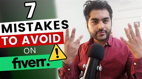 Never Do These Mistakes On Fiverr Fiverr Secrets Tips And Tricks 2021 Fiverr Tutorial Youtube