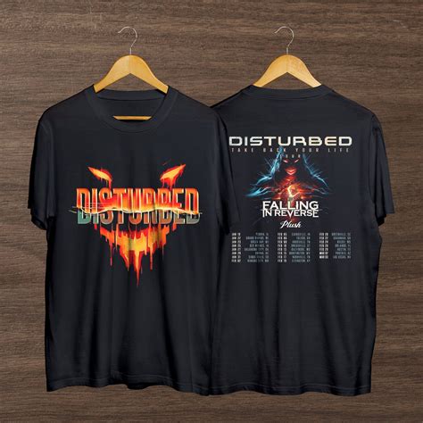 Disturbed 2024 Tour Shirt, Disturbed Band Fan Shirt, Disturbed 2024 ...