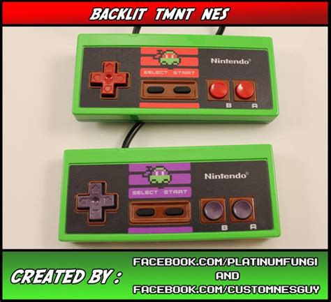 Teenage Mutant Ninja Turtles NES Controller Mod - Global Geek News