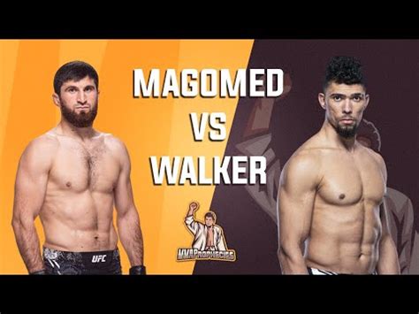 UFC Fight Night 234 Magomed Ankalaev Vs Johnny Walker Fight