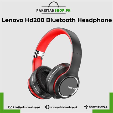 Lenovo Hd200 Bluetooth Headphone