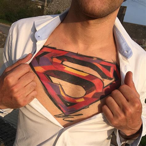 Superman Tattoo Ideas Reflecting Strength Hope And Justice