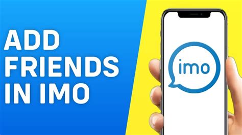 How To Add Friends In Imo App With Without Number Youtube