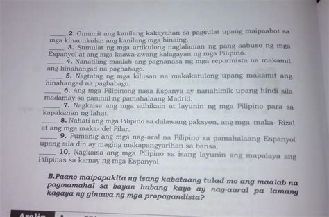 Suriin Ang Isinasaad Ng Mga Pahayag Lagyan Ng Tsek Ang Mga Pahayag