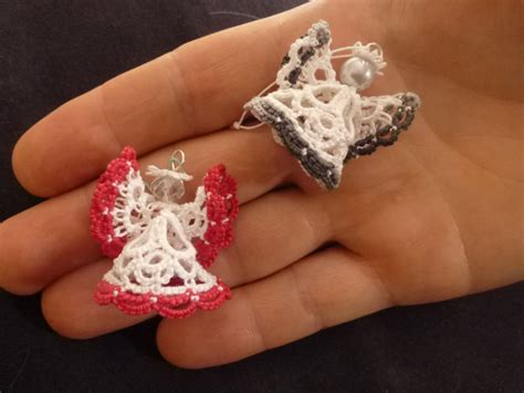 Tatted Mini 3d Angel Pattern And Tutorial Angel Lace Pattern