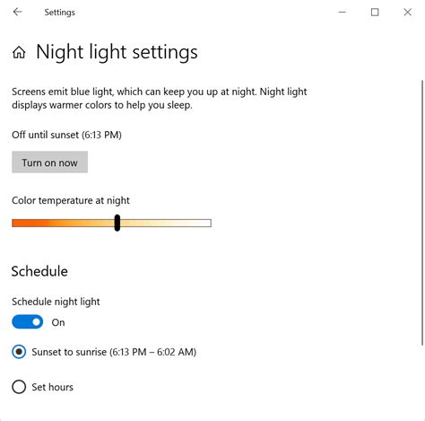 How to Setup Night Light Mode in Windows 10? – WebNots