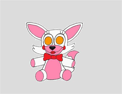 Fnaf Mangle Plush By Coraline15 On Deviantart