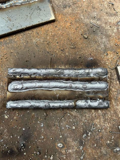 Update Post From Yesterday Here Are Some Of My Welds From This Morning