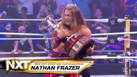 Nathan Frazer Wins NXT Heritage Cup Championship On 6/13 WWE NXT