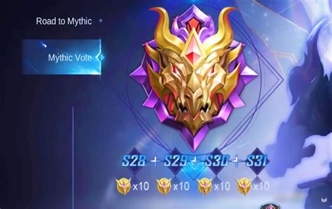 Mythic Vote Mobile Legends Ml Can You Get Skins Esports