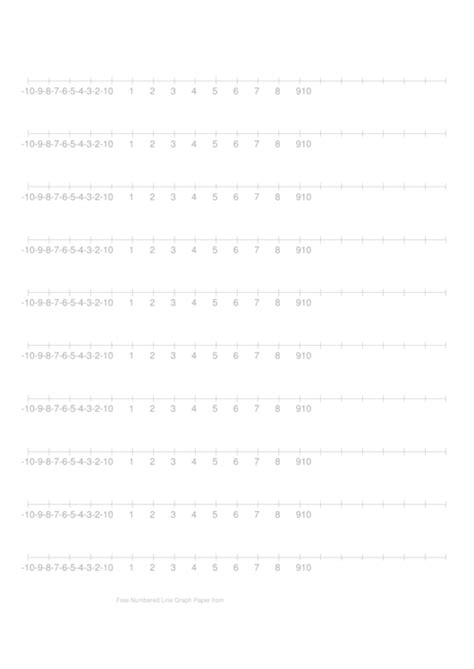 numbered  graph paper template printable