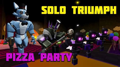 SOLO PIZZA PARTY TRIUMPH Roblox Tower Defense Simulator YouTube