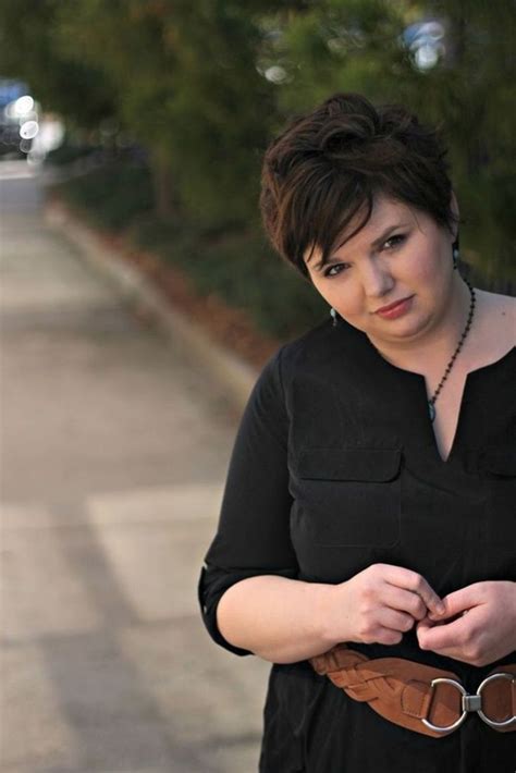 Perfect Short Pixie Haircut Hairstyle For Plus Size 34 Plus Size Hairstyles Short Hair Plus