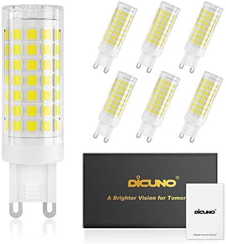 Dicuno G Led Light Bulbs W W Halogen Equivalent Lm