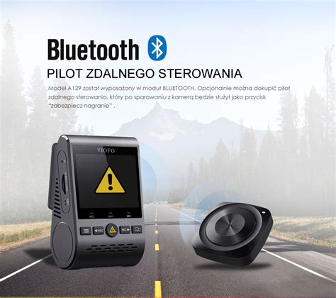 Przycisk Bluetooth Do Modeli A129 Kamery Samochodowe VIOFO