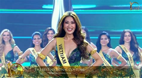 Thien An Bows Out Of Top 10 Of Miss Grand International 2022