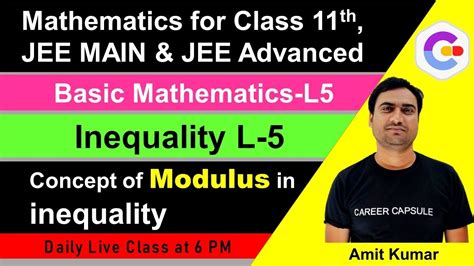 Inequality L Basic Maths L Concept Of Modulus In Inequality Class