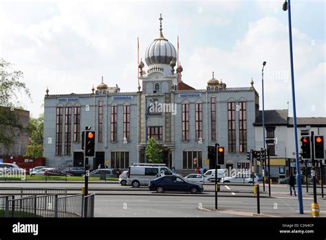 Guru Nanak Gurdwara Sikh temple in Smethwick near Birmingham UK Stock ...